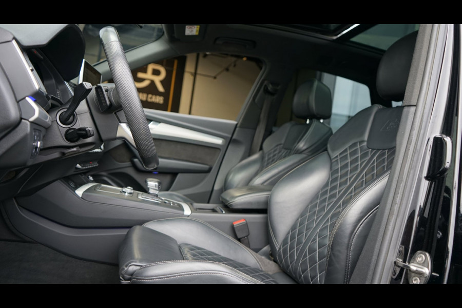 Audi Q5 45 TFSI Quattro 3x S-Line Black Optik AUTOMAAT-360CAMERA-ACC-CARPLAY-KEYLESS-LUCHTVERING-MATRIX-PANORAMA-VOLLEDER-TREKHAAK
