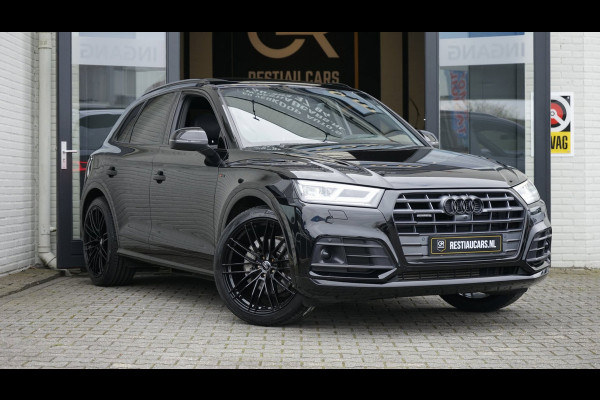 Audi Q5 45 TFSI Quattro 3x S-Line Black Optik AUTOMAAT-360CAMERA-ACC-CARPLAY-KEYLESS-LUCHTVERING-MATRIX-PANORAMA-VOLLEDER-TREKHAAK
