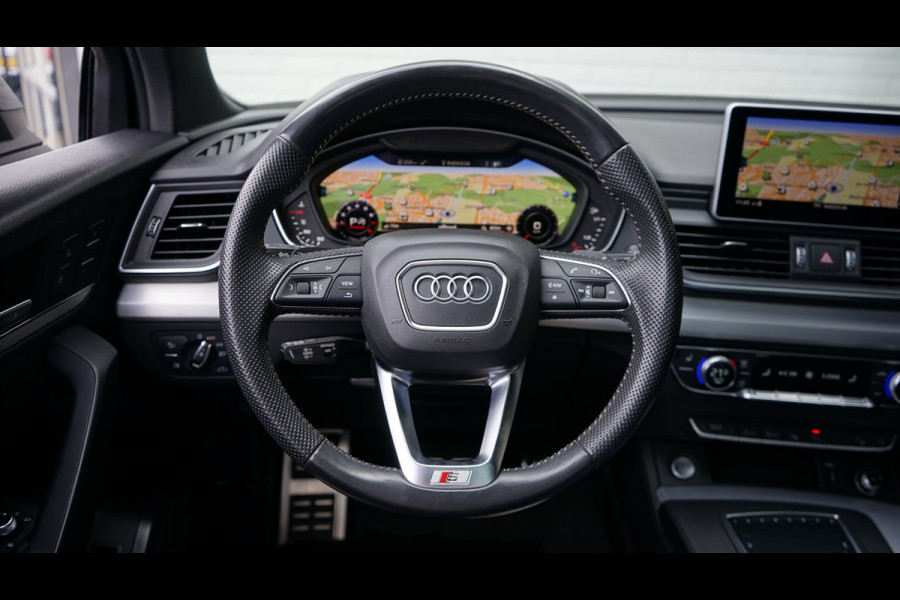 Audi Q5 45 TFSI Quattro 3x S-Line Black Optik AUTOMAAT-360CAMERA-ACC-CARPLAY-KEYLESS-LUCHTVERING-MATRIX-PANORAMA-VOLLEDER-TREKHAAK