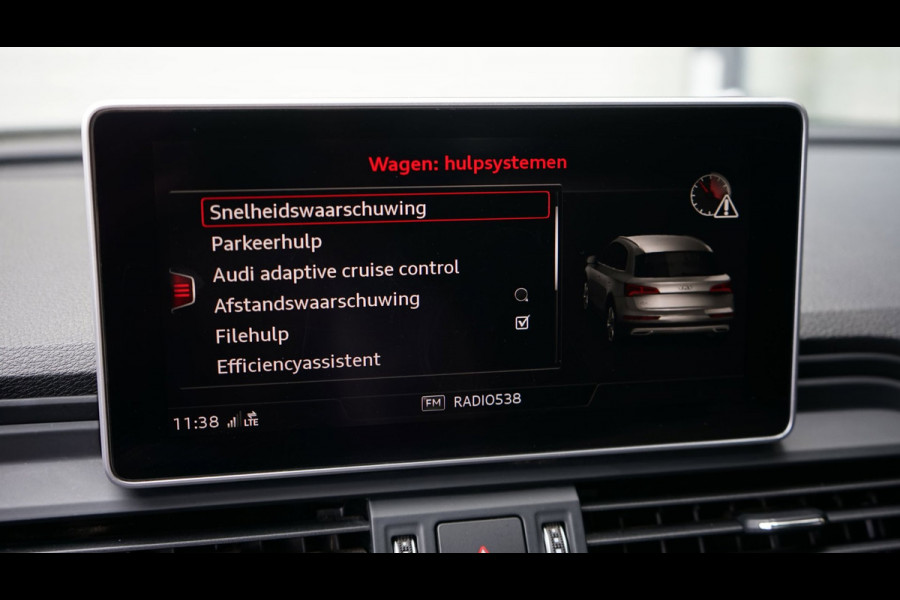 Audi Q5 45 TFSI Quattro 3x S-Line Black Optik AUTOMAAT-360CAMERA-ACC-CARPLAY-KEYLESS-LUCHTVERING-MATRIX-PANORAMA-VOLLEDER-TREKHAAK