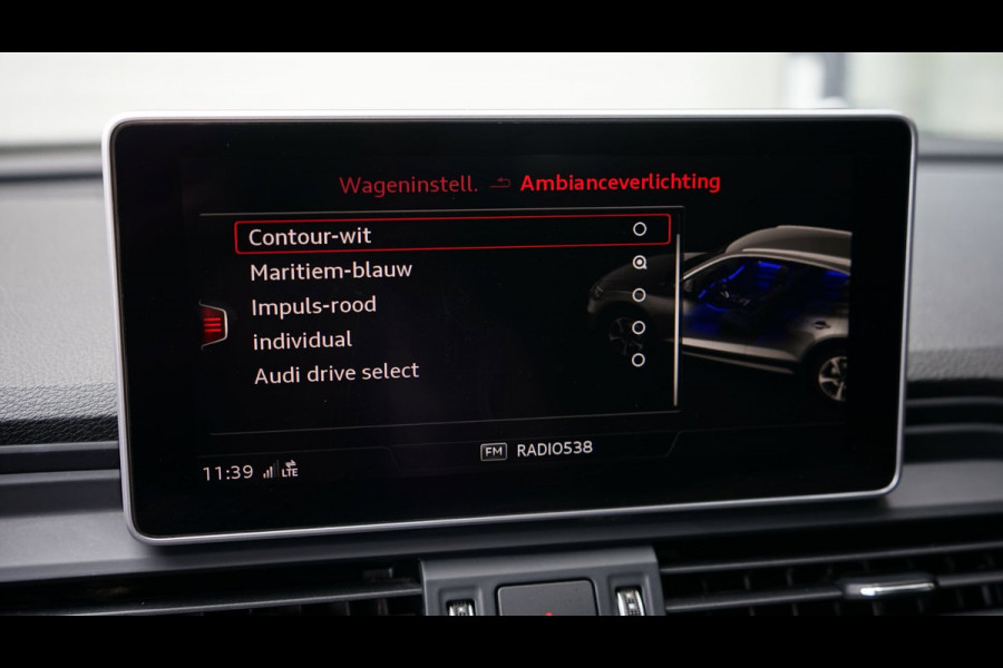 Audi Q5 45 TFSI Quattro 3x S-Line Black Optik AUTOMAAT-360CAMERA-ACC-CARPLAY-KEYLESS-LUCHTVERING-MATRIX-PANORAMA-VOLLEDER-TREKHAAK