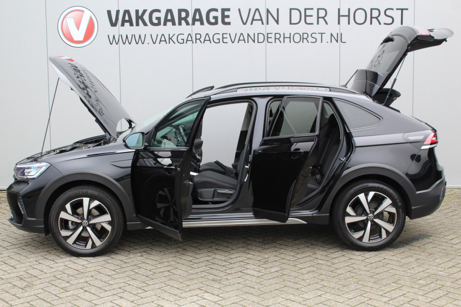 Volkswagen Taigo 1.0-96pk TSI Edition. Zeer nette en luxe hoogzitter, slechts 33.500km ! Airco, cruise cntrl adaptief, camera, pdc achter, trekhaak, LED verlichting, Apple Carplay/Android auto, bluetooth telefoonvoorb., digitaal dashboard etc.