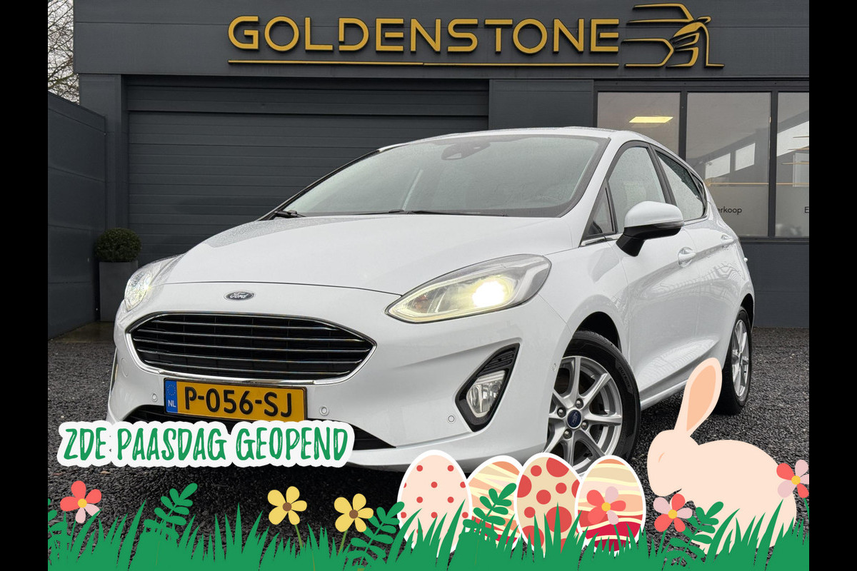 Ford Fiesta 1.0 EcoBoost Hybrid ST-Line X Navi,125pk,6 Bak,Carplay,Camera,Stoelverw,Stuurverw,Clima,Cruise,Pdc V+A,Lm velgen,N.A.P,Apk tot 04-2027