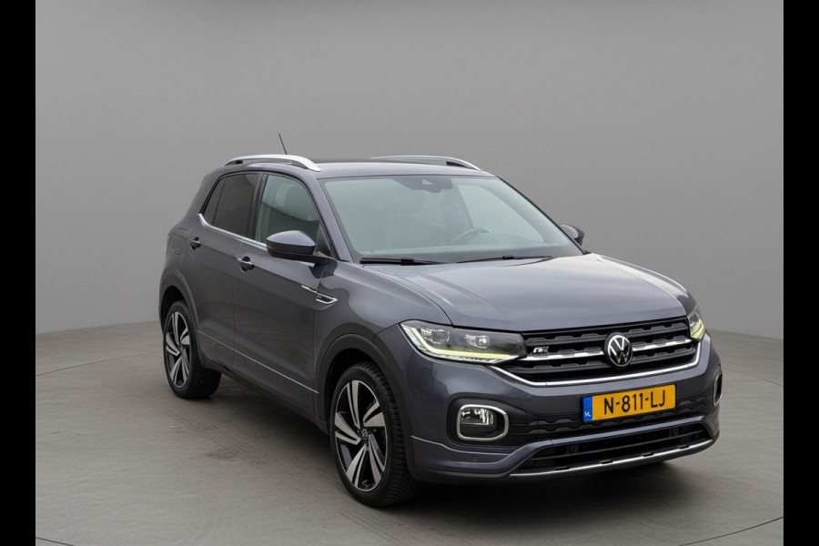 Volkswagen T-Cross 1.0 TSI AUTOMAAT 110 pk 2 X R-Line, trekhaak, dealer onderhouden, 1 e eigenaar, NL auto met nap