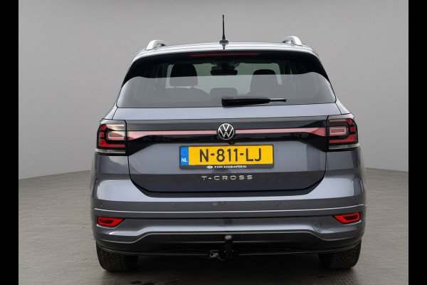 Volkswagen T-Cross 1.0 TSI AUTOMAAT 110 pk 2 X R-Line, trekhaak, dealer onderhouden, 1 e eigenaar, NL auto met nap