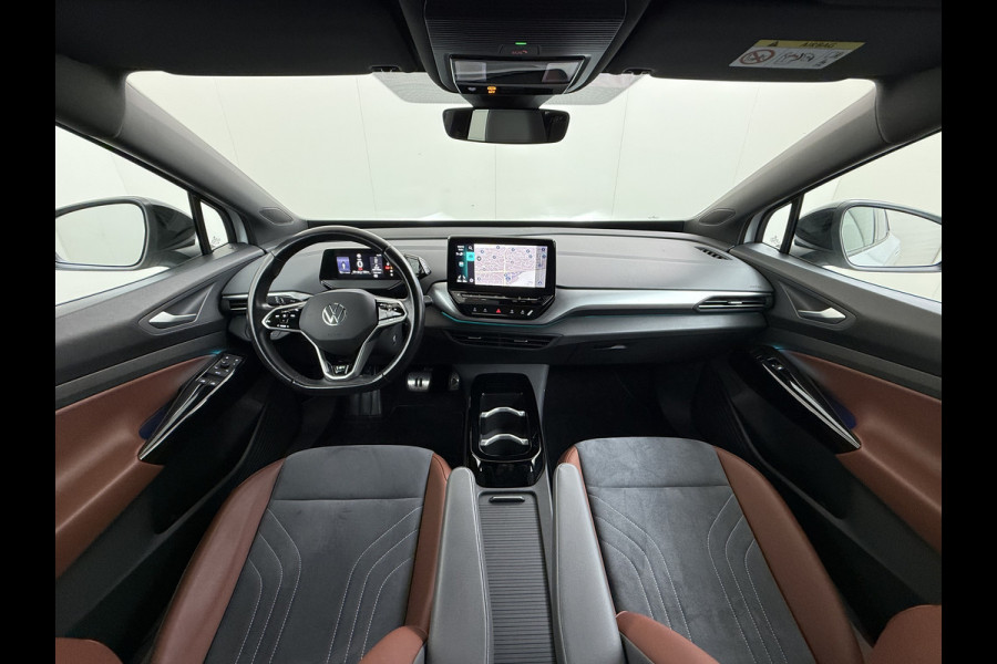 Volkswagen ID.4 204PK First 77kWh SOH 91% Leer/Alcantara Adap.Cruise Camera Apple Carplay Android Navi Ecc Pdc-a+v Lmv 20" Stoel+Stuurverwarming Led Bordherkenning Voor-Klimatisering Semi-Autopilot App-Connect E-sound Front-Assist Origineel Nederlandse Auto