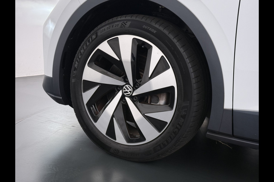 Volkswagen ID.4 204PK First 77kWh SOH 91% Leer/Alcantara Adap.Cruise Camera Apple Carplay Android Navi Ecc Pdc-a+v Lmv 20" Stoel+Stuurverwarming Led Bordherkenning Voor-Klimatisering Semi-Autopilot App-Connect E-sound Front-Assist Origineel Nederlandse Auto