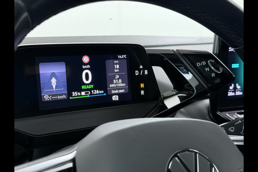 Volkswagen ID.4 204PK First 77kWh SOH 91% Leer/Alcantara Adap.Cruise Camera Apple Carplay Android Navi Ecc Pdc-a+v Lmv 20" Stoel+Stuurverwarming Led Bordherkenning Voor-Klimatisering Semi-Autopilot App-Connect E-sound Front-Assist Origineel Nederlandse Auto
