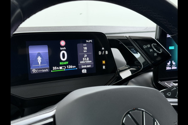 Volkswagen ID.4 204PK First 77kWh SOH 91% Leer/Alcantara Adap.Cruise Camera Apple Carplay Android Navi Ecc Pdc-a+v Lmv 20" Stoel+Stuurverwarming Led Bordherkenning Voor-Klimatisering Semi-Autopilot App-Connect E-sound Front-Assist Origineel Nederlandse Auto