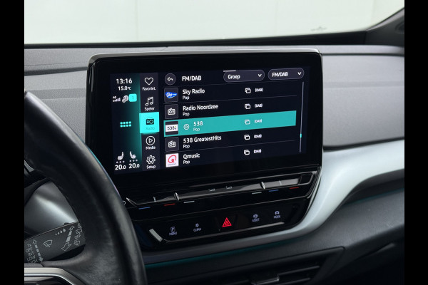Volkswagen ID.4 204PK First 77kWh SOH 91% Leer/Alcantara Adap.Cruise Camera Apple Carplay Android Navi Ecc Pdc-a+v Lmv 20" Stoel+Stuurverwarming Led Bordherkenning Voor-Klimatisering Semi-Autopilot App-Connect E-sound Front-Assist Origineel Nederlandse Auto
