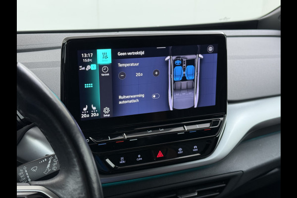 Volkswagen ID.4 204PK First 77kWh SOH 91% Leer/Alcantara Adap.Cruise Camera Apple Carplay Android Navi Ecc Pdc-a+v Lmv 20" Stoel+Stuurverwarming Led Bordherkenning Voor-Klimatisering Semi-Autopilot App-Connect E-sound Front-Assist Origineel Nederlandse Auto