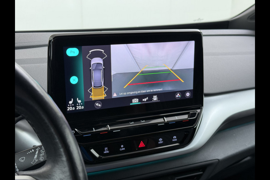 Volkswagen ID.4 204PK First 77kWh SOH 91% Leer/Alcantara Adap.Cruise Camera Apple Carplay Android Navi Ecc Pdc-a+v Lmv 20" Stoel+Stuurverwarming Led Bordherkenning Voor-Klimatisering Semi-Autopilot App-Connect E-sound Front-Assist Origineel Nederlandse Auto