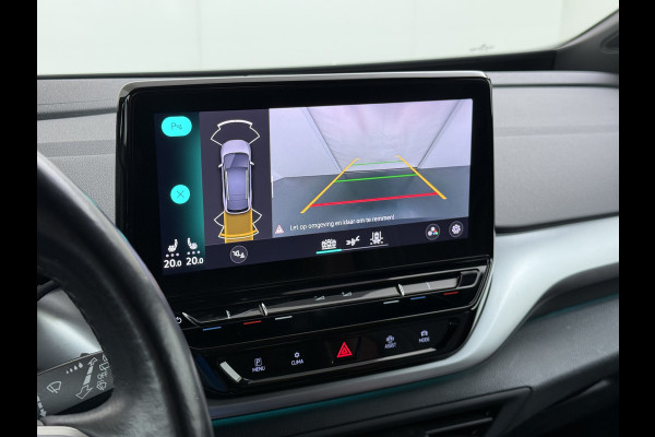 Volkswagen ID.4 204PK First 77kWh SOH 91% Leer/Alcantara Adap.Cruise Camera Apple Carplay Android Navi Ecc Pdc-a+v Lmv 20" Stoel+Stuurverwarming Led Bordherkenning Voor-Klimatisering Semi-Autopilot App-Connect E-sound Front-Assist Origineel Nederlandse Auto