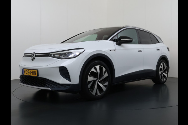 Volkswagen ID.4 204PK First 77kWh SOH 91% Leer/Alcantara Adap.Cruise Camera Apple Carplay Android Navi Ecc Pdc-a+v Lmv 20" Stoel+Stuurverwarming Led Bordherkenning Voor-Klimatisering Semi-Autopilot App-Connect E-sound Front-Assist Origineel Nederlandse Auto