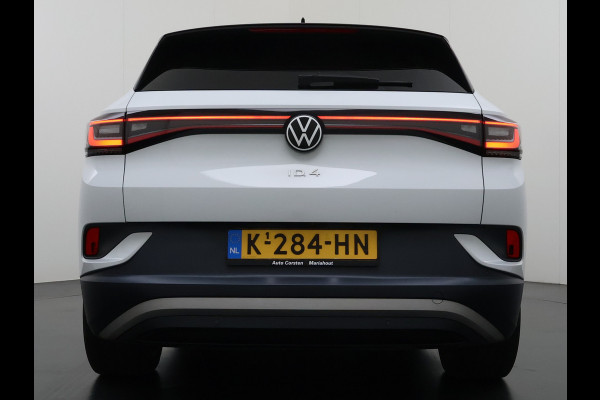 Volkswagen ID.4 204PK First 77kWh SOH 91% Leer/Alcantara Adap.Cruise Camera Apple Carplay Android Navi Ecc Pdc-a+v Lmv 20" Stoel+Stuurverwarming Led Bordherkenning Voor-Klimatisering Semi-Autopilot App-Connect E-sound Front-Assist Origineel Nederlandse Auto