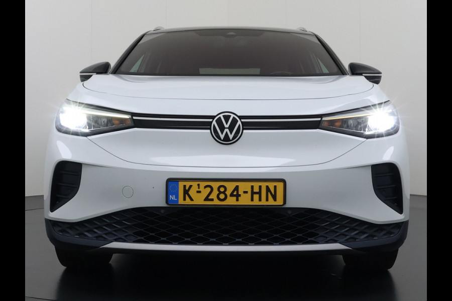 Volkswagen ID.4 204PK First 77kWh SOH 91% Leer/Alcantara Adap.Cruise Camera Apple Carplay Android Navi Ecc Pdc-a+v Lmv 20" Stoel+Stuurverwarming Led Bordherkenning Voor-Klimatisering Semi-Autopilot App-Connect E-sound Front-Assist Origineel Nederlandse Auto