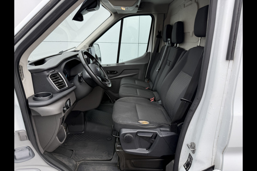Ford E-Transit 184PK 68kWh L4H3 316km WLTP 96,2% (SOH) BEV Snelladen Carplay Climate control Laadkabel 360° camera Parkeersensoren voor achter Stoelverwarming