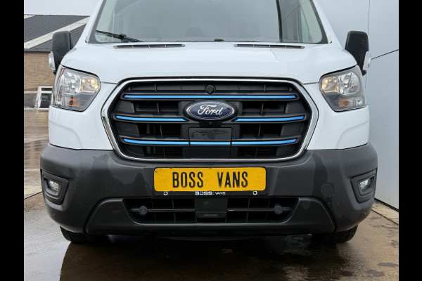 Ford E-Transit 184PK 68kWh L4H3 316km WLTP 96,2% (SOH) BEV Snelladen Carplay Climate control Laadkabel 360° camera Parkeersensoren voor achter Stoelverwarming