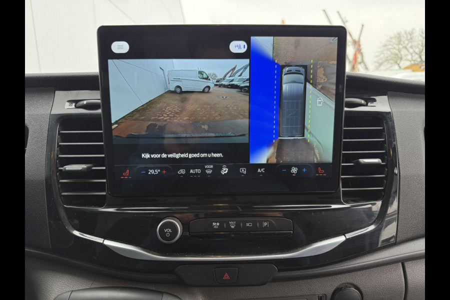 Ford E-Transit 184PK 68kWh L4H3 316km WLTP 96,2% (SOH) BEV Snelladen Carplay Climate control Laadkabel 360° camera Parkeersensoren voor achter Stoelverwarming