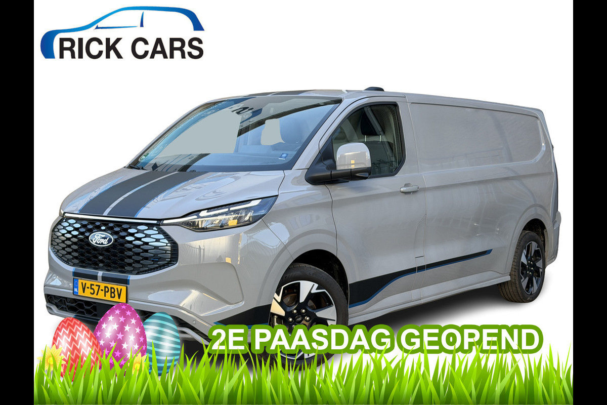Ford E-Transit Cust. 320 L2H1 Sport 218PK 65 kWh CarPlay/stoelverwarming/navi/camera