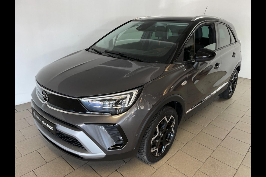 Opel Crossland 1.2 Turbo Elegance 130PK AUTOMAAT AIRCO NAVI CRUISE CAMERA ALCANTARA HEAD UP STOELVERW TREKHAAK NIEUWSTAAT