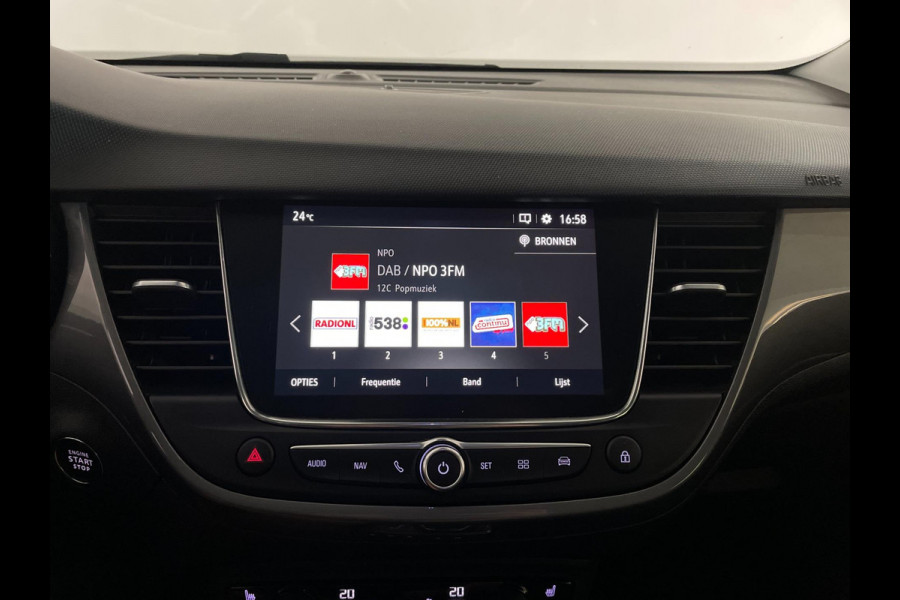 Opel Crossland 1.2 Turbo Elegance 130PK AUTOMAAT AIRCO NAVI CRUISE CAMERA ALCANTARA HEAD UP STOELVERW TREKHAAK NIEUWSTAAT