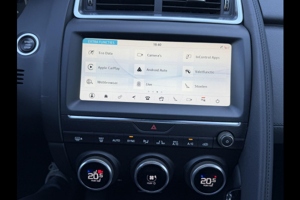 Jaguar E-Pace 2.0 P200 AWD R-Dynamic VAN: 31.900,- VOOR 29.877,- UW LENTEVOORDEEL: 2.023,- | RIJKLAARPRIJS INCL 12 MND BOVAG GARANTIE| PANO| ELEK. ACHTERKLEP| ELEK. STOEL| LEER| TREKHAAK LED