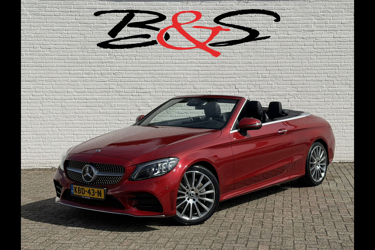 Mercedes-Benz C-Klasse Cabrio 300 Premium AMG Facelift Cabrio Camera Stoelverwarming/ventilatie Clima Carplay Full Led