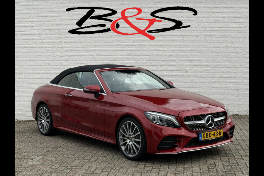 Mercedes-Benz C-Klasse Cabrio 300 Premium AMG Facelift Cabrio Camera Stoelverwarming/ventilatie Clima Carplay Full Led