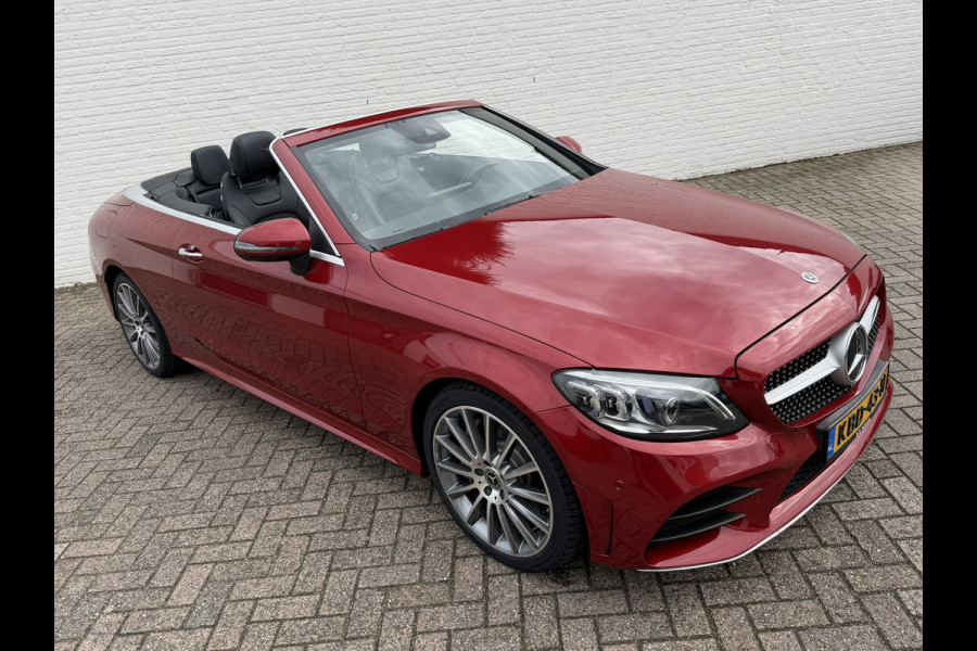 Mercedes-Benz C-Klasse Cabrio 300 Premium AMG Facelift Cabrio Camera Stoelverwarming/ventilatie Clima Carplay Full Led