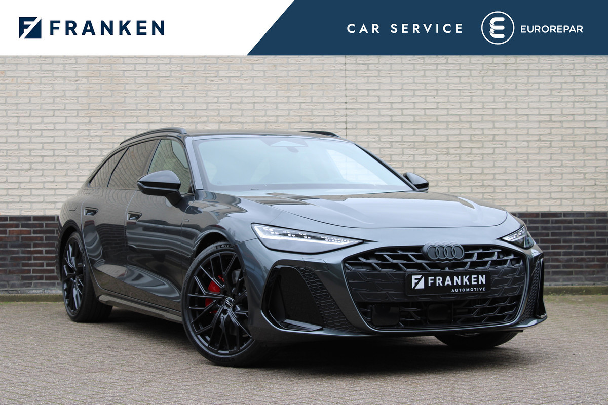 Audi A6 Avant 2.0 e-Hybrid Quattro S-Line | Achteras besturing | Alcantara/Leder | Zwenkbare Trekhaak | 360 | Nieuw