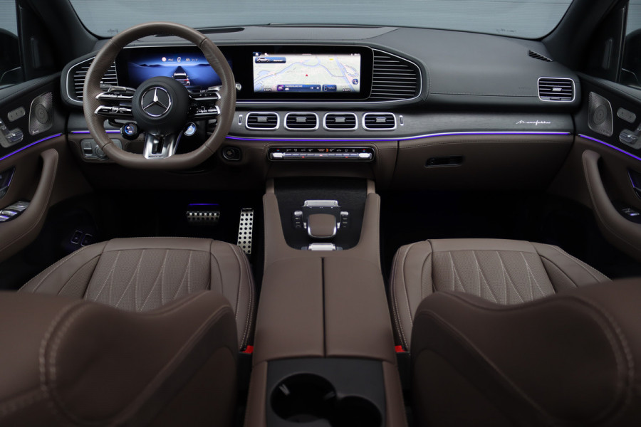 Mercedes-Benz GLE AMG 53 Hybrid 4MATIC+ Premium+ | 'Manufaktur' | Luchtvering | Distronic | Massage | Memory | Trekhaak | Verwarmd Stuurwiel | Burmester | Panoramadak | Luchtreinigingspakket | Soft-Close | Vlakkenverwarming | Comfortpakket Achter+ |