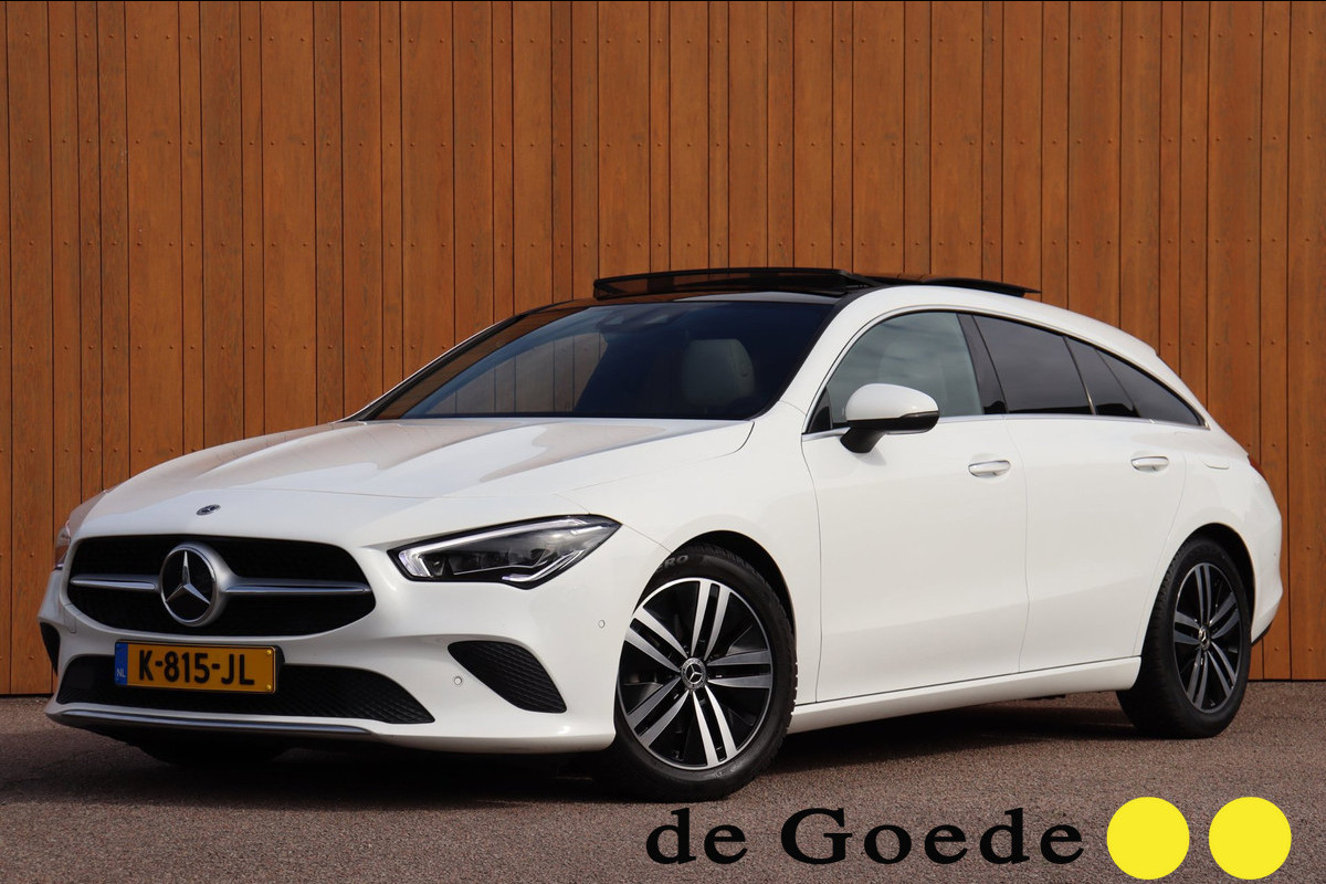 Mercedes-Benz CLA-Klasse Shooting Brake 180 Bus.Sol. Luxury org.NL leer+el.+mem+verw. el.klep schuifdak camera