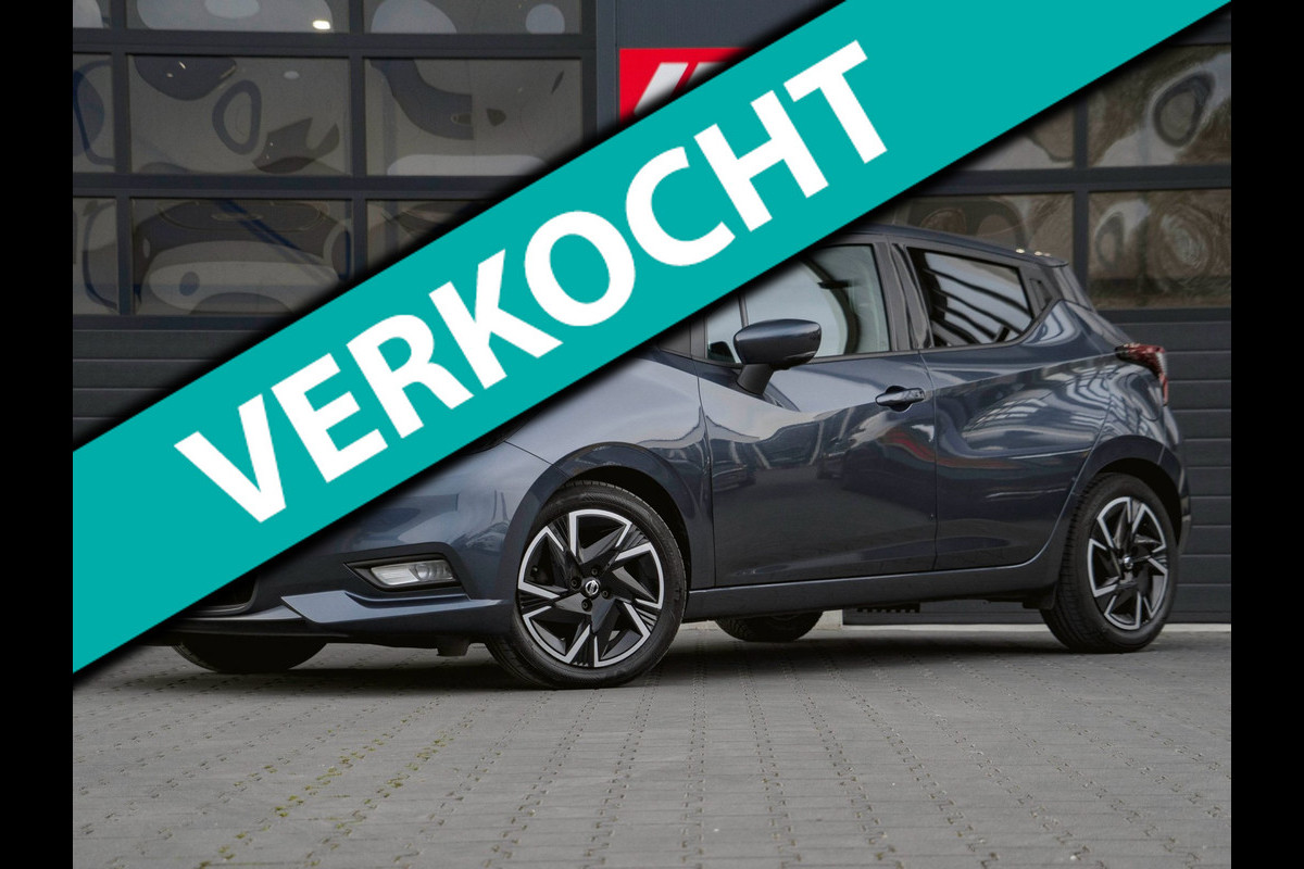 Nissan Micra 1.0 IG-T Tekna Navi|360°Camera|Clima|Keyless|Laneassist|Cruise|Bluetooth