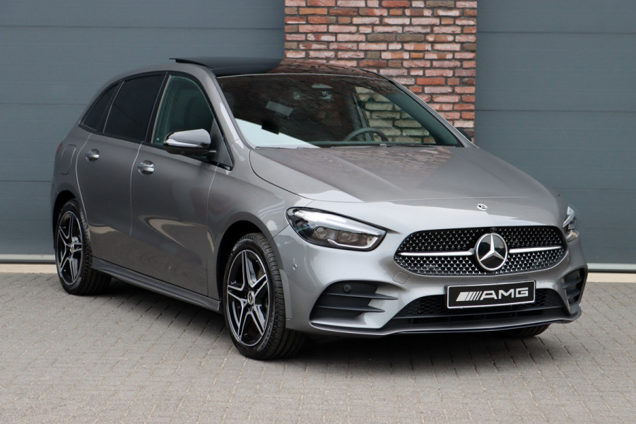 Mercedes-Benz B-Klasse 250 e AMG Line | Panoramadak | Memory | Distronic | AMG Exclusief-pakket | Trekhaak | Surround Camera | Leder | Dodehoekassistent | Mutlibeam LED |
