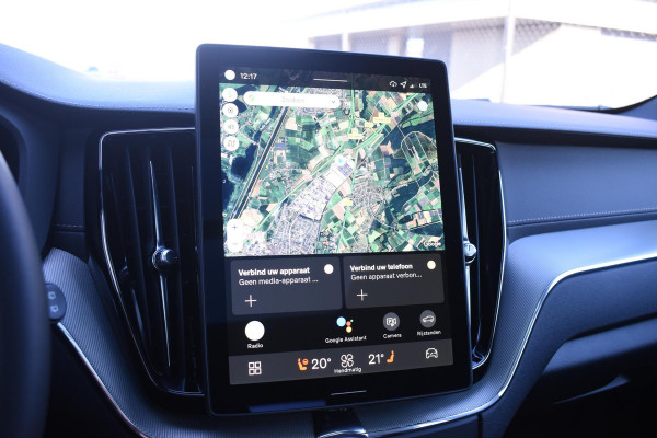 Volvo XC60 T6 350PK Plug-in hybrid AWD Ultra Black Edition / Navigatie / Adaptieve Cruisecontrol / Head Up-Display / Panorama dak / Elektrische stoelen met geheugen / Stuurverwarming / Stoelverwarming v+a / 360 Camera /