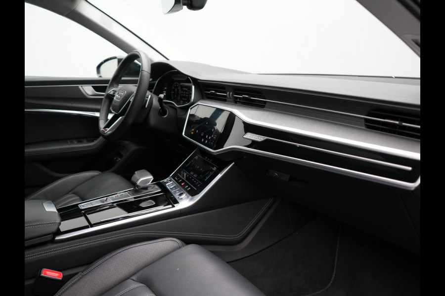 Audi A6 Avant 55 TFSI e Quattro S Line Competition PHEV 367pk | Trekhaak Af Fabriek | Panodak | Adaptive Cruise | 360 Camera | Matrix LED | Bang & Olufsen Sound | Lederen Comfortstoelen Memory & Massage & Ventilatie | Keyless | Stuur Verwarmd | Plug In Hybrid |