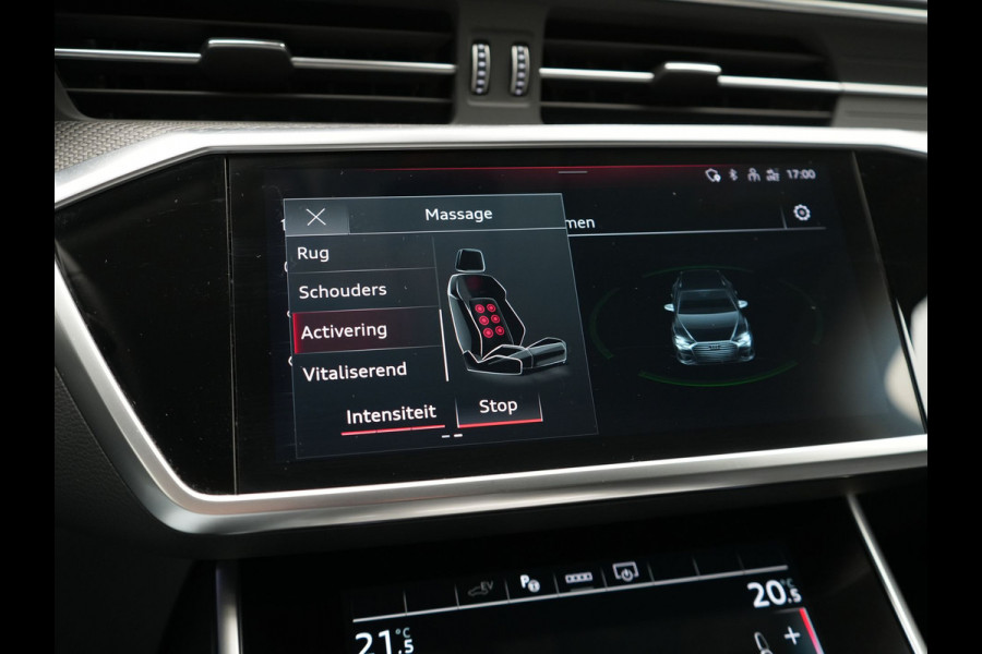 Audi A6 Avant 55 TFSI e Quattro S Line Competition PHEV 367pk | Trekhaak Af Fabriek | Panodak | Adaptive Cruise | 360 Camera | Matrix LED | Bang & Olufsen Sound | Lederen Comfortstoelen Memory & Massage & Ventilatie | Keyless | Stuur Verwarmd | Plug In Hybrid |