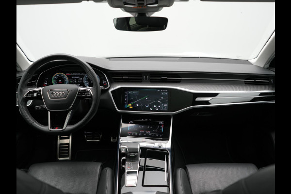 Audi A6 Avant 55 TFSI e Quattro S Line Competition PHEV 367pk | Trekhaak Af Fabriek | Panodak | Adaptive Cruise | 360 Camera | Matrix LED | Bang & Olufsen Sound | Lederen Comfortstoelen Memory & Massage & Ventilatie | Keyless | Stuur Verwarmd | Plug In Hybrid |