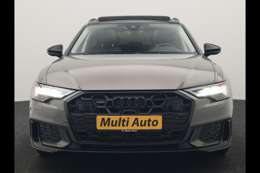 Audi A6 Avant 55 TFSI e Quattro S Line Competition PHEV 367pk | Trekhaak Af Fabriek | Panodak | Adaptive Cruise | 360 Camera | Matrix LED | Bang & Olufsen Sound | Lederen Comfortstoelen Memory & Massage & Ventilatie | Keyless | Stuur Verwarmd | Plug In Hybrid |