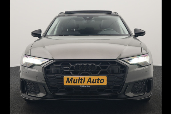 Audi A6 Avant 55 TFSI e Quattro S Line Competition PHEV 367pk | Trekhaak Af Fabriek | Panodak | Adaptive Cruise | 360 Camera | Matrix LED | Bang & Olufsen Sound | Lederen Comfortstoelen Memory & Massage & Ventilatie | Keyless | Stuur Verwarmd | Plug In Hybrid |