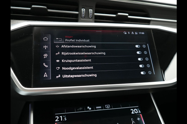Audi A6 Avant 55 TFSI e Quattro S Line Competition PHEV 367pk | Trekhaak Af Fabriek | Panodak | Adaptive Cruise | 360 Camera | Matrix LED | Bang & Olufsen Sound | Lederen Comfortstoelen Memory & Massage & Ventilatie | Keyless | Stuur Verwarmd | Plug In Hybrid |