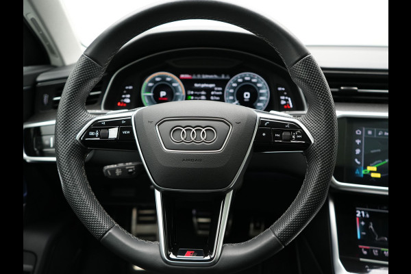 Audi A6 Avant 55 TFSI e Quattro S Line Competition PHEV 367pk | Trekhaak Af Fabriek | Panodak | Adaptive Cruise | 360 Camera | Matrix LED | Bang & Olufsen Sound | Lederen Comfortstoelen Memory & Massage & Ventilatie | Keyless | Stuur Verwarmd | Plug In Hybrid |