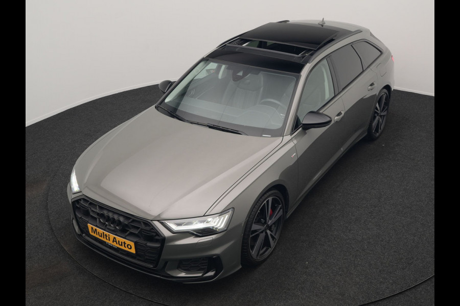 Audi A6 Avant 55 TFSI e Quattro S Line Competition PHEV 367pk | Trekhaak Af Fabriek | Panodak | Adaptive Cruise | 360 Camera | Matrix LED | Bang & Olufsen Sound | Lederen Comfortstoelen Memory & Massage & Ventilatie | Keyless | Stuur Verwarmd | Plug In Hybrid |