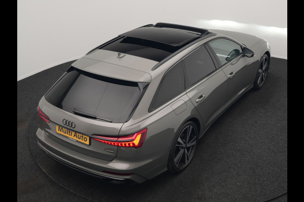 Audi A6 Avant 55 TFSI e Quattro S Line Competition PHEV 367pk | Trekhaak Af Fabriek | Panodak | Adaptive Cruise | 360 Camera | Matrix LED | Bang & Olufsen Sound | Lederen Comfortstoelen Memory & Massage & Ventilatie | Keyless | Stuur Verwarmd | Plug In Hybrid |
