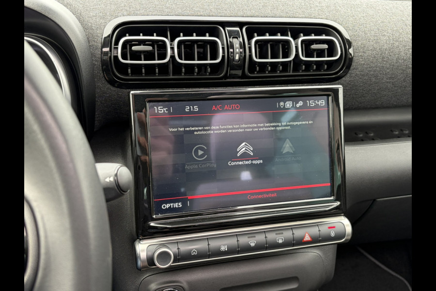 Citroën C3 Aircross 1.2 PureTech Shine Schuif-/kanteldak | PDC V&A met Camera | Blind Spot | Keyless | HIFI systeem | Apple Carplay