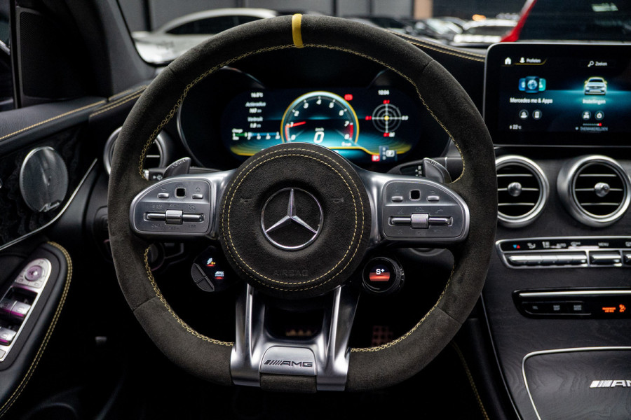 Mercedes-Benz GLC Coupé AMG 63 S 4MATIC+ Premium Plus 21 Inch - Headup - 360 - MB Parfum - Burmester