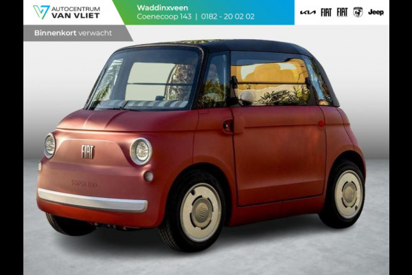 Fiat TOPOLINO Base | Rosso Corallo | Private Lease € 149,-* | Actieradius 75km | Rijklaar