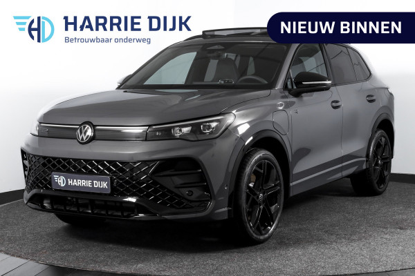 Volkswagen Tiguan 1.5 eHybrid 272 PK R-Line | Black Style | Elek. Trekhaak | S/K-panodak | Adapt. Cruise | Stoel-+stuurverw. | App. Connect | Camera | PDC | LM 20" | 8355