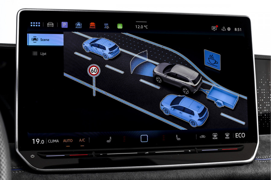 Volkswagen Tiguan 1.5 eHybrid R-Line Edition 272 PK | Black Style | 15 inch Navi | Elek. Trekhaak | IQ Light | S/K-Panodak | Dig. Cockpit | Adapt. Cruise | Stoel-+Stuurverw. | 360 Camera | NAV + App. Connect | ECC | Elek. Klep | LM 20" | 8590